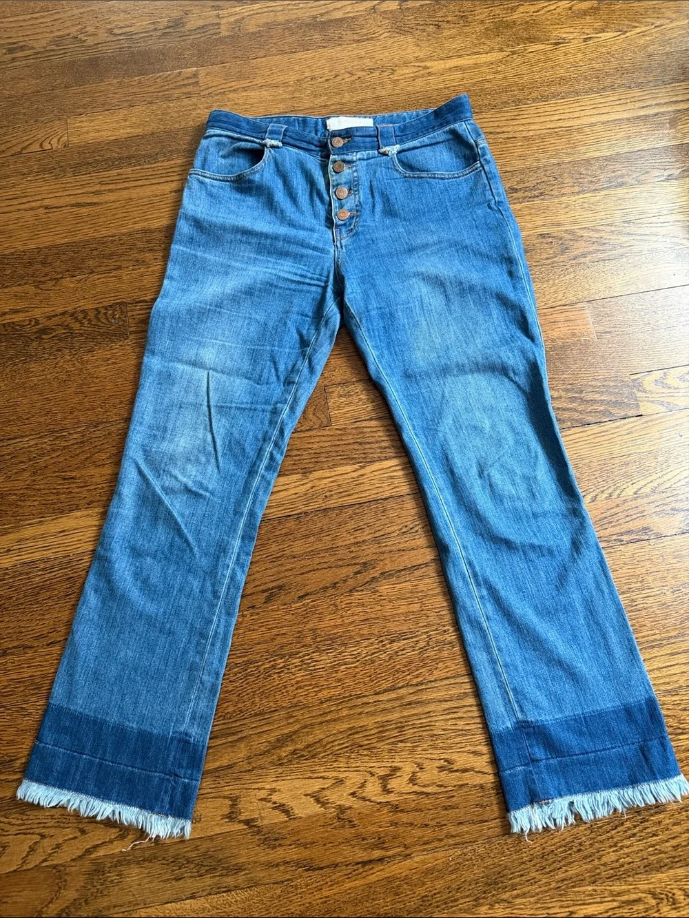 SEE BY CHLOE FABULOUS FRINGED JEANS